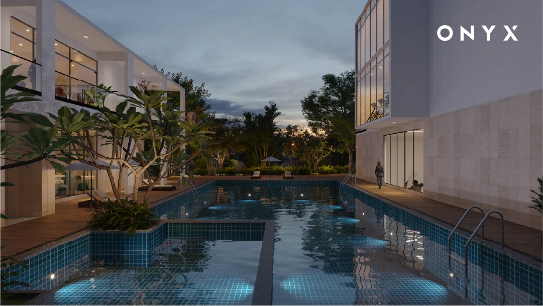 Modern spaces Onyx Swimming Pool